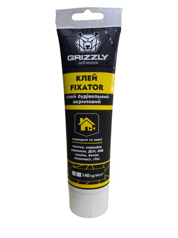 Клей будівельний акриловий FIXATOR TM “GRIZZLY” 200г