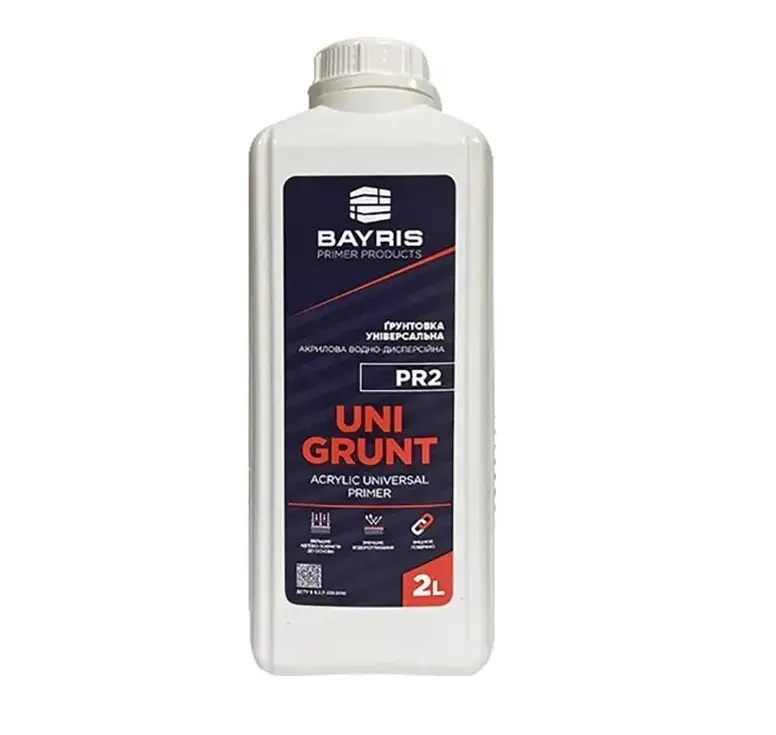 БАЙРІС  грунтовка універсальна UNI GRUNT 2л