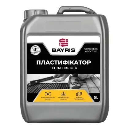 Комплексна добавка БАЙРІС 10л  пластифікатор тепла підлога