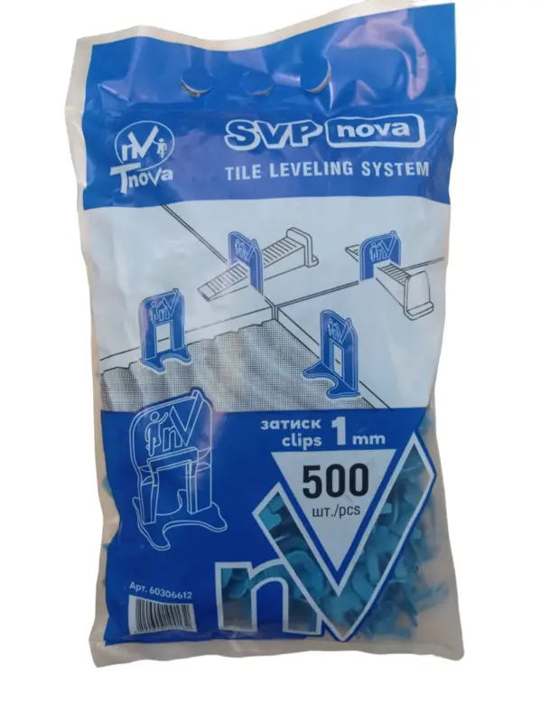 Основа для плитки 1 мм SVP-NOVA (500 шт/уп)