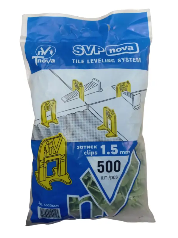 Основа для плитки 1,5мм SVP-NOVA (500 шт/уп)
