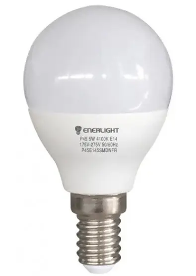 Лампа світлодіодна ENERLIGHT P45 7Вт 4100К Е14