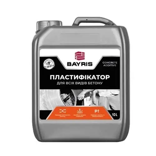 Компл. добавка БАЙРІС 10л  пластиф для всіх видів бетону