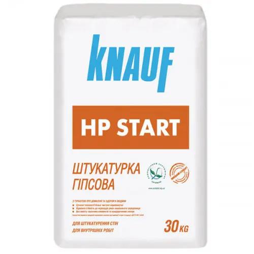 Шпаклівка KNAUF START НР 30кг гіпс