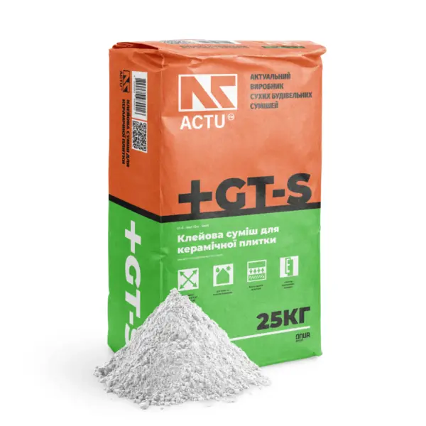 Клей для плитки 40*40 “GT-S” 25 кг