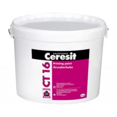 Фарба грунтуюча біла 10л Ceresit CT-16