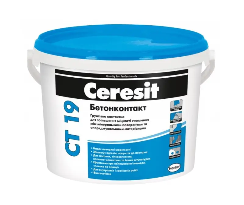 Бетон-контакт CERESIT-CT- 19  7.5кг